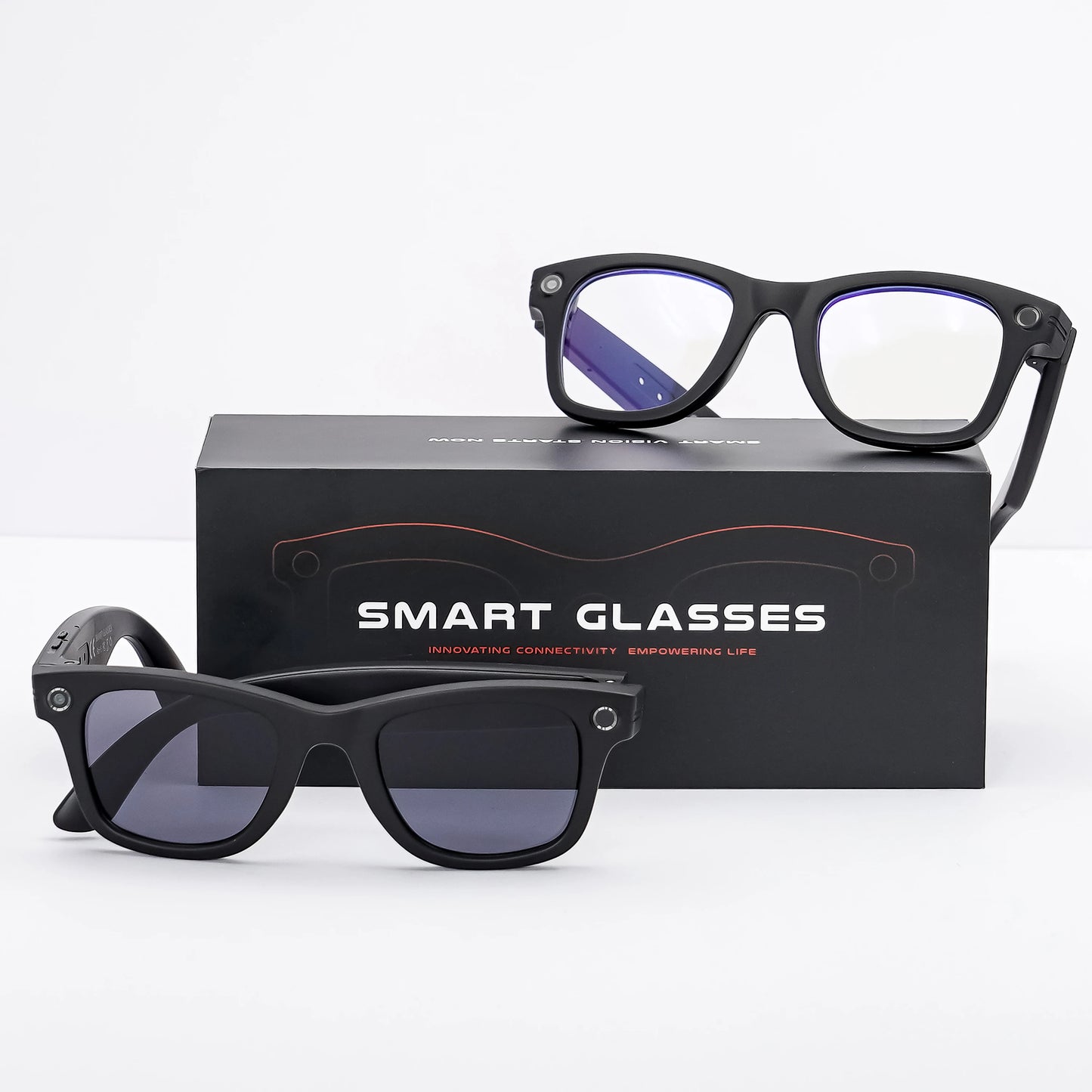 2026 SANVNET GS4 MAX AI Smart Glasses 8MP HD Camera 1080P Video Recording Sunglasses Chatgpt AI Translation BT Audio Eyewear