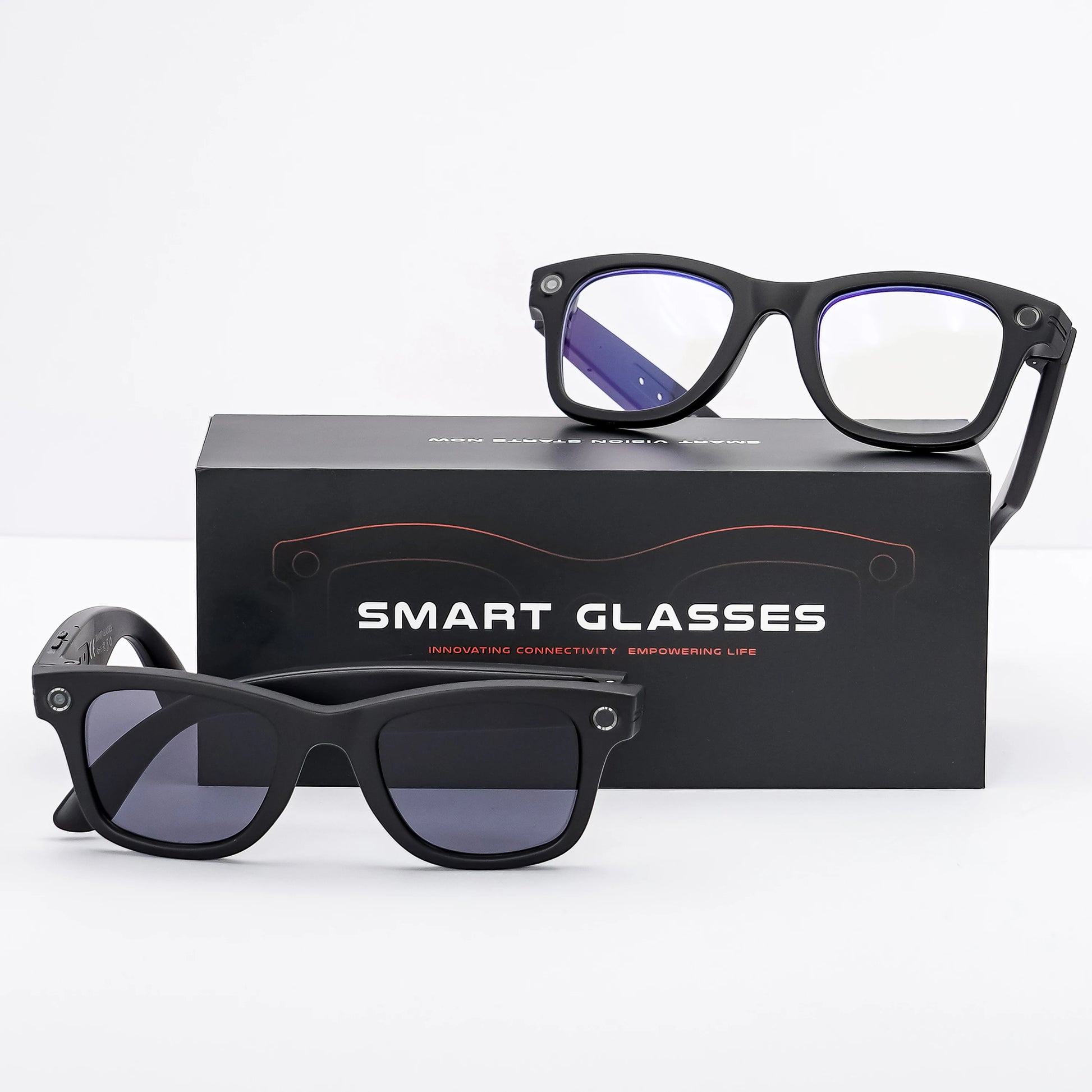 2026 SANVNET GS4 MAX AI Smart Glasses 8MP HD Camera 1080P Video Recording Sunglasses Chatgpt AI Translation BT Audio Eyewear
